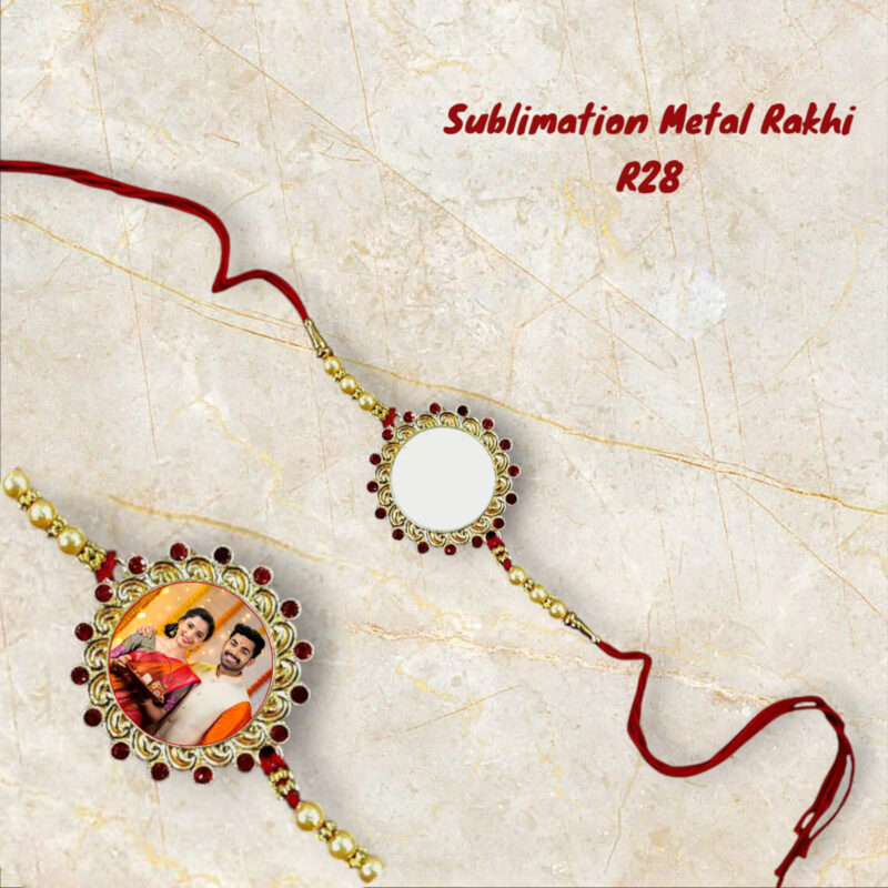 Personalized Photo Rakhi Customised Gift For Brother On Rakshabandhan (Design 5 )