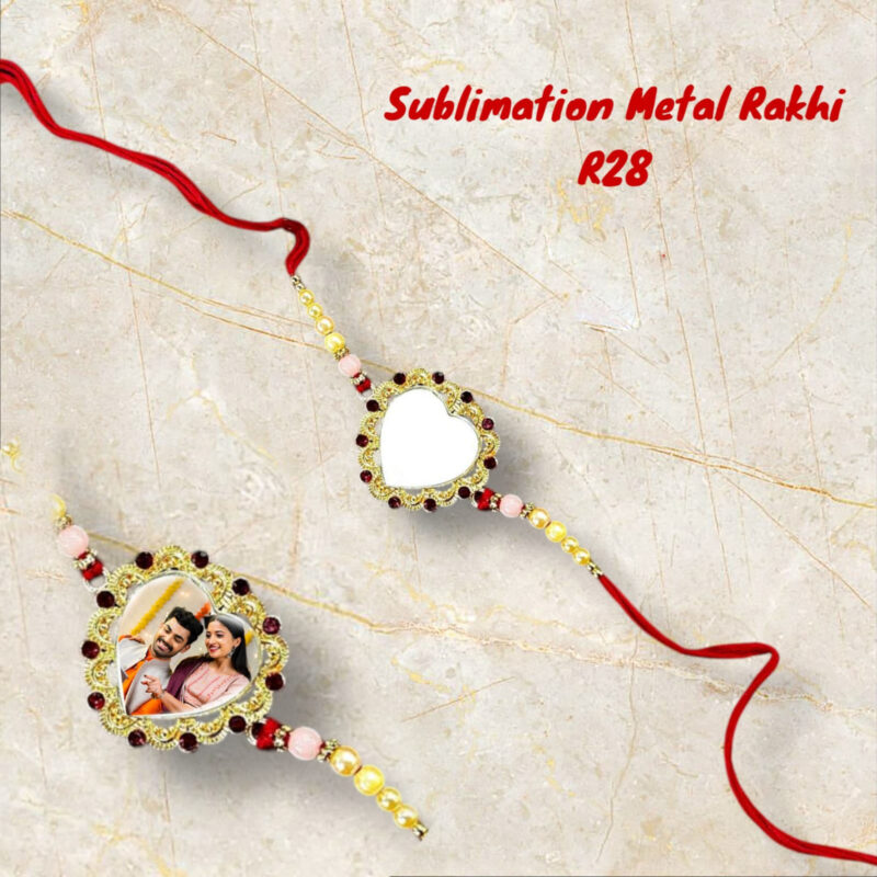 Personalized Photo Rakhi Customised Gift For Brother On Rakshabandhan (Design 6 )