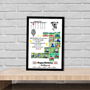 8x12 Inch Matt Lamination With Frame