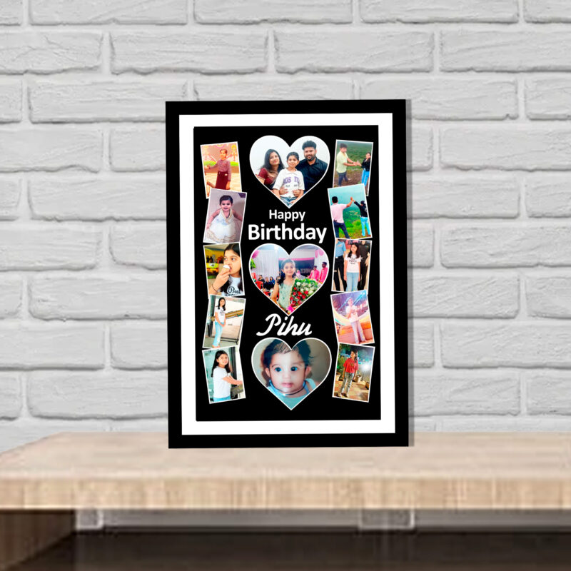 Customized Photo Frame for Wall | Personalized Photo Frame | A4 & A3 Large Size Frames