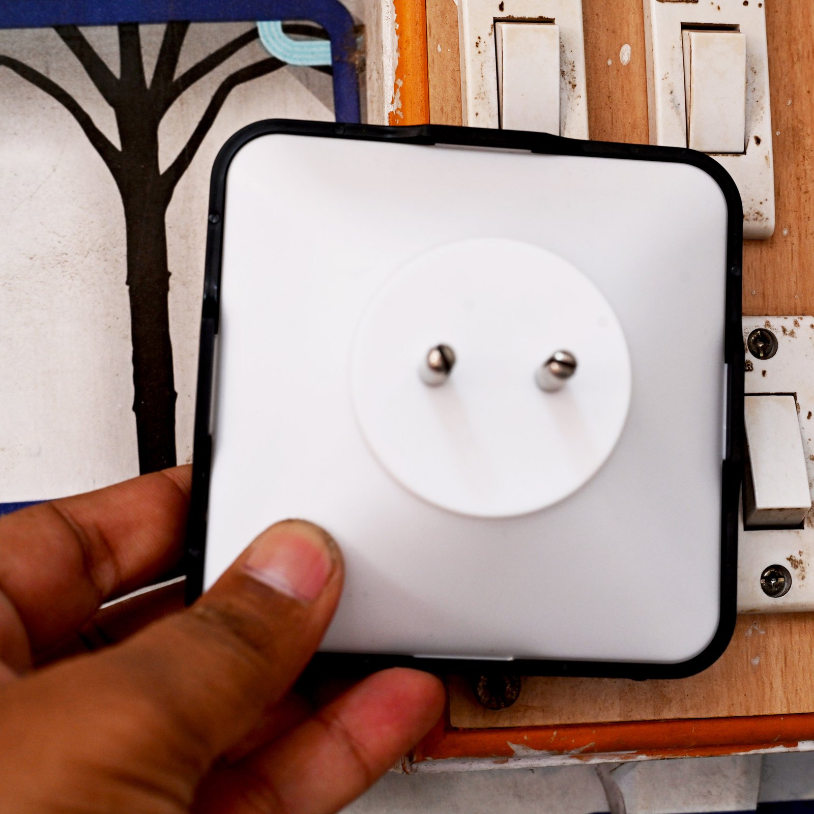 Night Led Photo Plug Lamp- Square Shape - Image 5